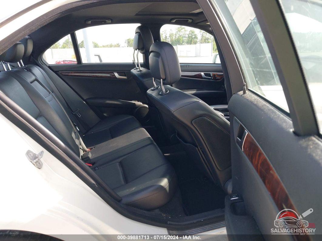 WDDGF4HB0CR195324 2012 MERCEDES-BENZ C 250 photo no. 8