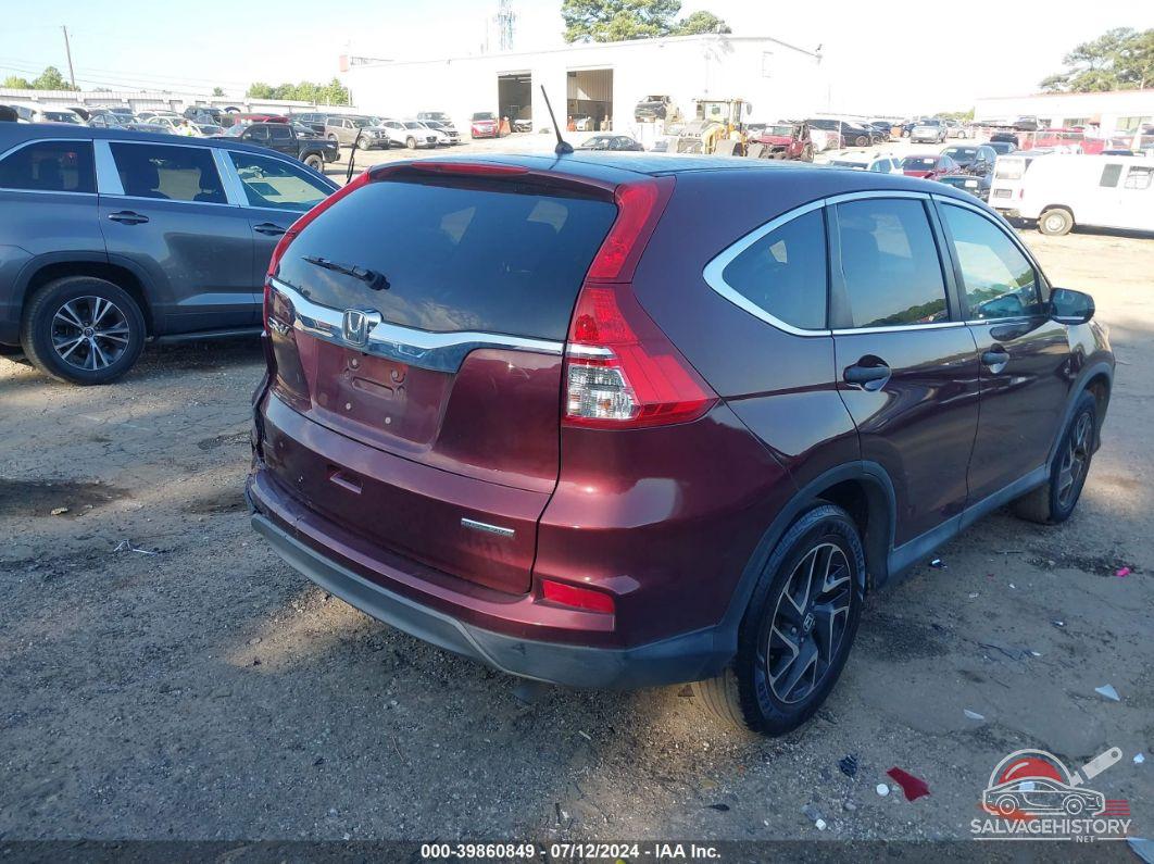 2HKRM3H46GH518194 2016 HONDA CR-V photo no. 4