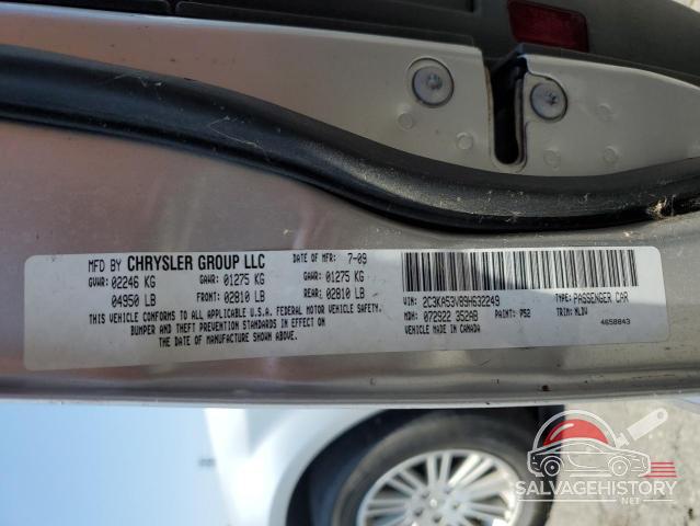 2C3KA53V89H632249 2009 CHRYSLER 300 photo no. 12