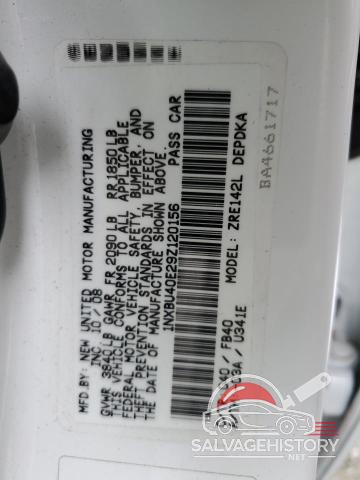 1NXBU40E29Z120156 2009 TOYOTA COROLLA photo no. 13