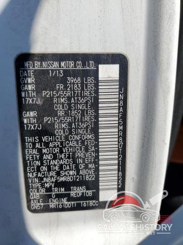 JN8AF5MR8DT211822 2013 NISSAN JUKE photo no. 12