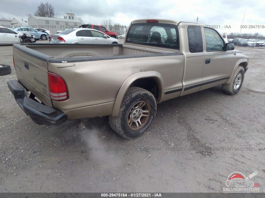 1D7HL12X43S168328 2003 DODGE DAKOTA photo no. 4