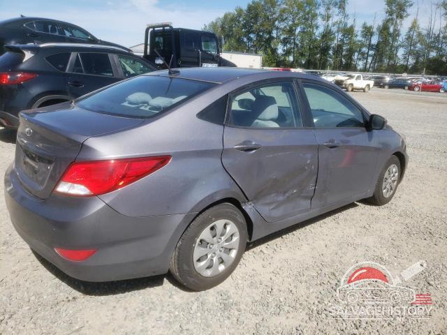 KMHCT4AEXHU239755 2017 HYUNDAI ACCENT photo no. 3