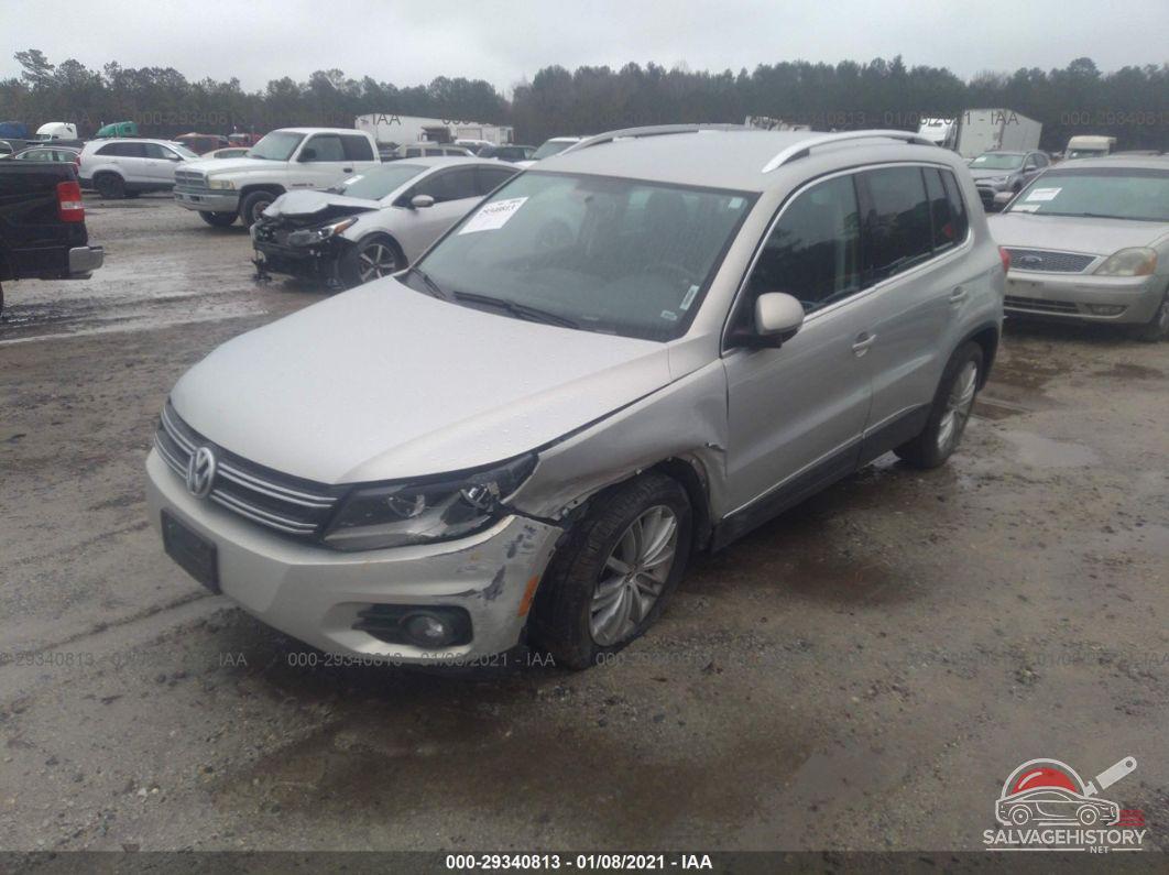 WVGAV7AX9CW522648 2012 VOLKSWAGEN TIGUAN photo no. 2