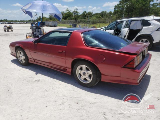 1G1FP23EXNL125787 1992 CHEVROLET CAMARO photo no. 2