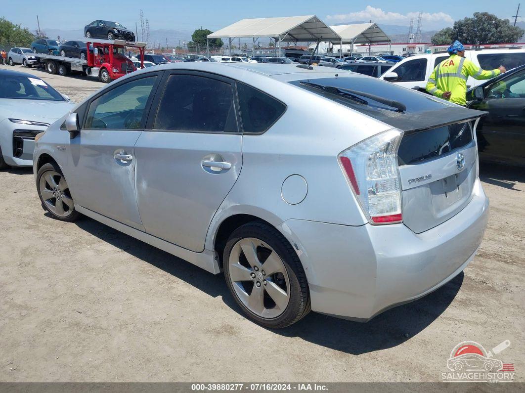 JTDKN3DUXA0052780 2010 TOYOTA PRIUS photo no. 3