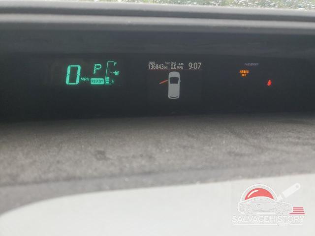 JTDKDTB34C1028730 2012 TOYOTA PRIUS photo no. 9