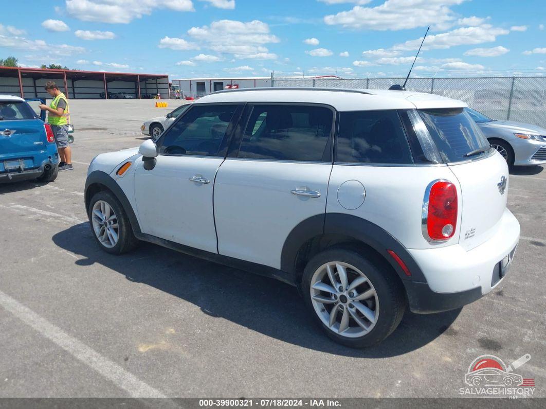 WMWZB3C54CWM29599 2012 MINI COOPER COUNTRYMAN photo no. 3