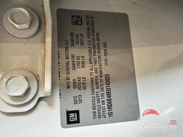 1G1RD6E48EU143023 2014 CHEVROLET VOLT photo no. 10