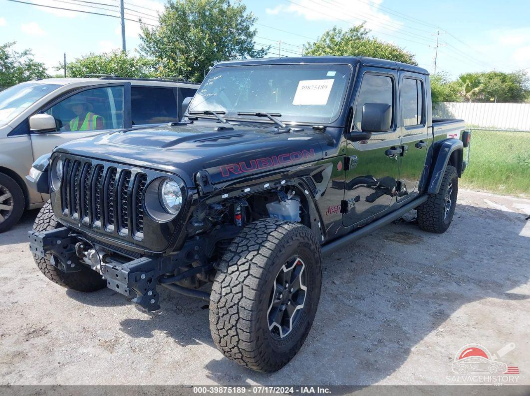 1C6JJTBM9NL171426 2022 JEEP GLADIATOR photo no. 2