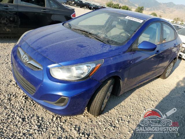 KMHCT4AE1DU531062 2013 HYUNDAI ACCENT photo no. 8