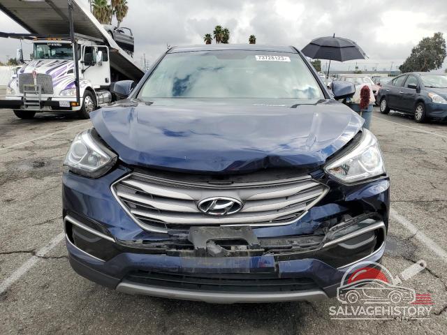 5XYZT3LB1HG448881 2017 HYUNDAI SANTA FE photo no. 5