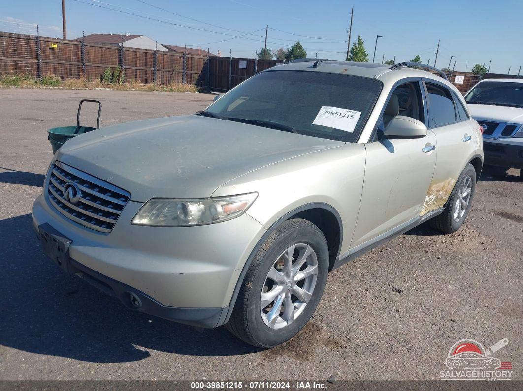 JNRAS08W08X209233 2008 INFINITI FX35 photo no. 2
