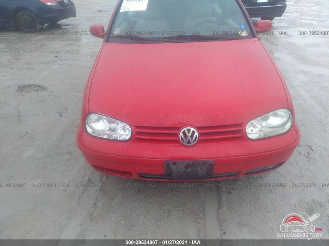 3VWBC21V21M809906 2001 VOLKSWAGEN CABRIO photo no. 6