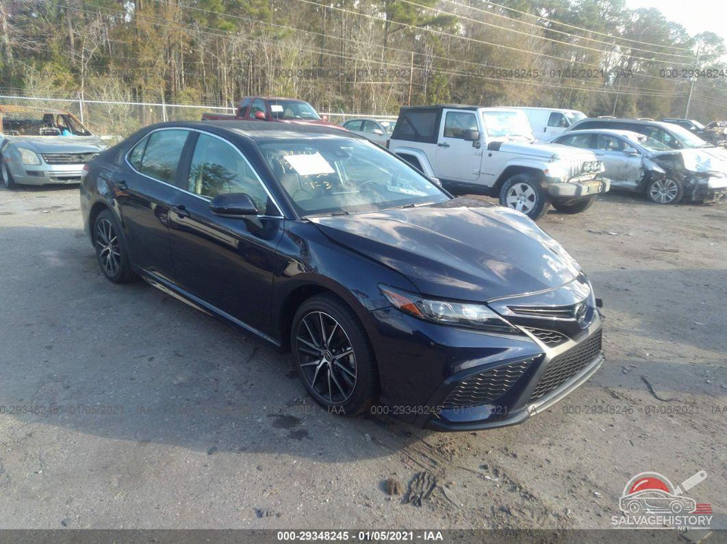 4T1G11AK9MU534500 2021 TOYOTA CAMRY photo no. 4