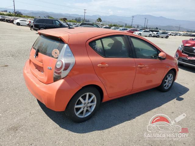 JTDKDTB39C1014936 2012 TOYOTA PRIUS photo no. 3