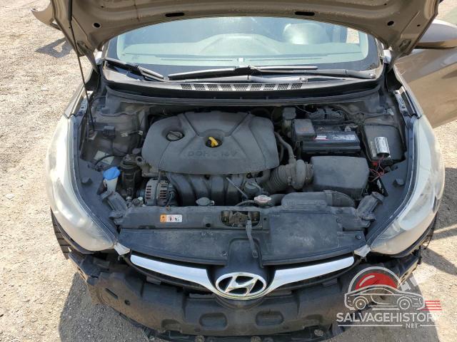 5NPDH4AE3EH463191 2014 HYUNDAI ELANTRA photo no. 11