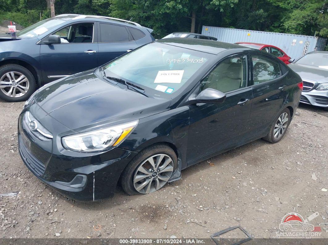 KMHCT4AE6HU353333 2017 HYUNDAI ACCENT photo no. 2