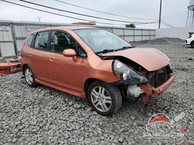 JHMGD38667S045907 2007 HONDA FIT photo no. 4