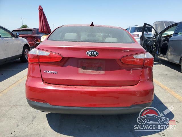KNAFX4A61F5257340 2015 KIA FORTE photo no. 6