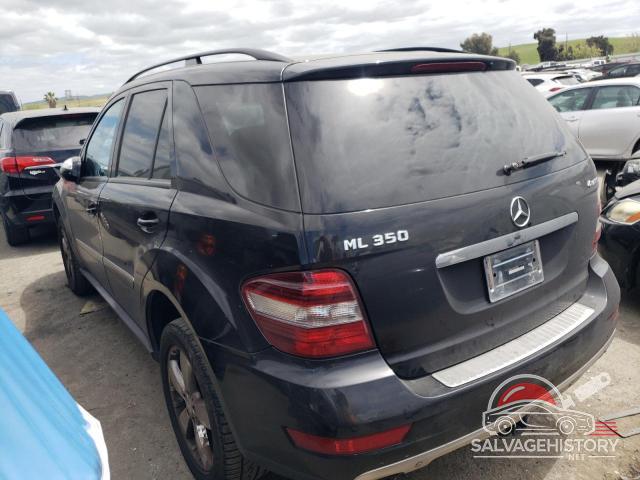 4JGBB86EX9A493323 2009 MERCEDES-BENZ M-CLASS photo no. 2