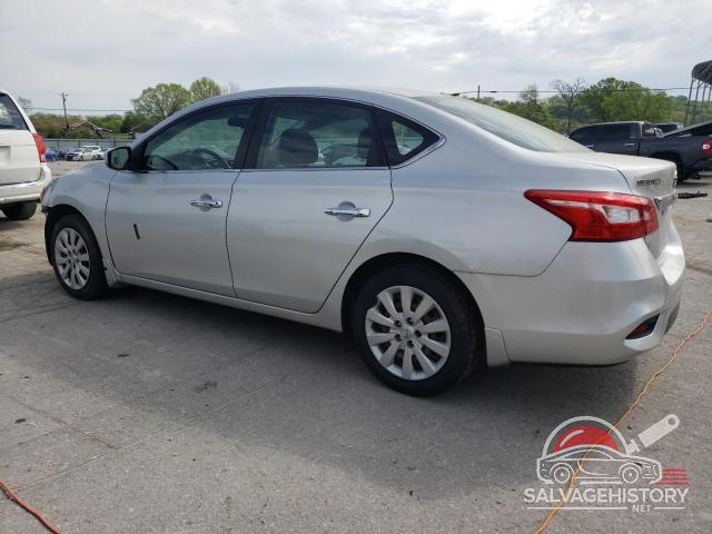 3N1AB7AP7HY319323 2017 NISSAN SENTRA photo no. 2
