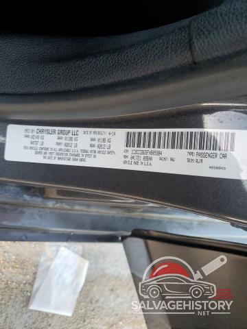 1C3CCCBG5FN505984 2015 CHRYSLER 200 photo no. 13