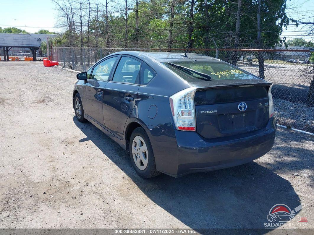 JTDKN3DU2A0088222 2010 TOYOTA PRIUS photo no. 3