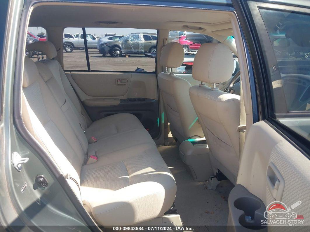 JTEDW21A870018187 2007 TOYOTA HIGHLANDER HYBRID photo no. 8