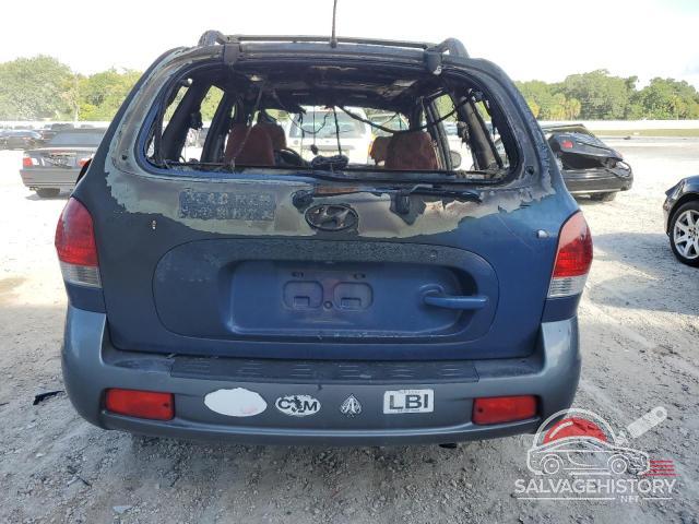 KM8SC13D76U092287 2006 HYUNDAI SANTA FE photo no. 6