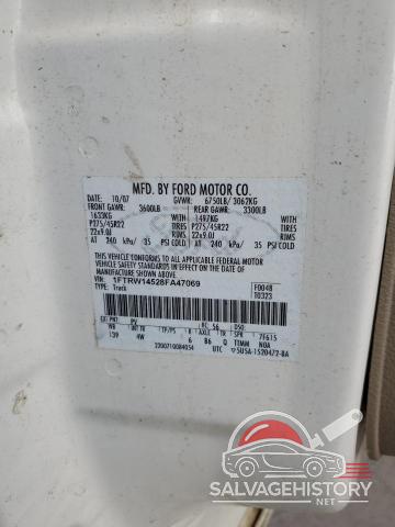 1FTRW14528FA47069 2008 FORD F-150 photo no. 12