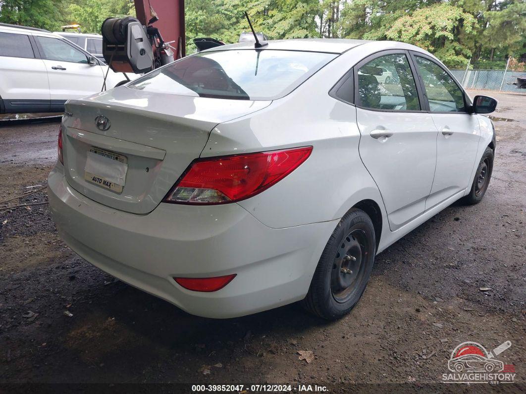 KMHCT4AE0HU367325 2017 HYUNDAI ACCENT photo no. 4