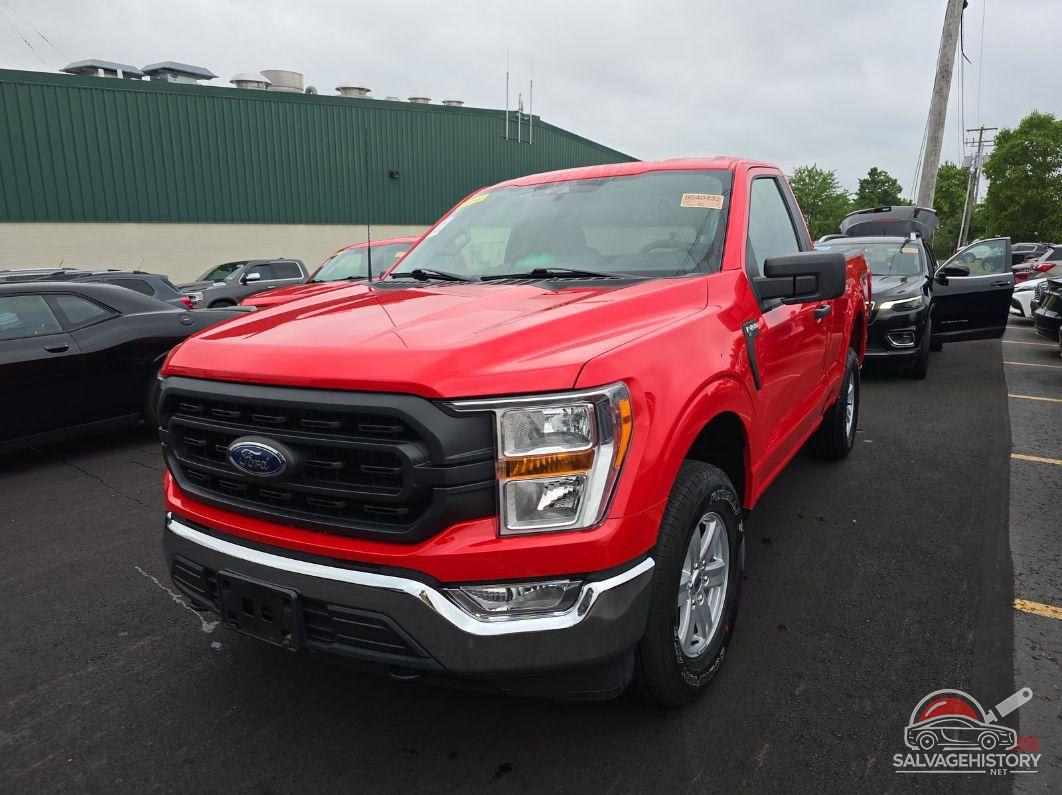 1FTMF1EB2MKE70136 2021 FORD F-150 photo no. 10