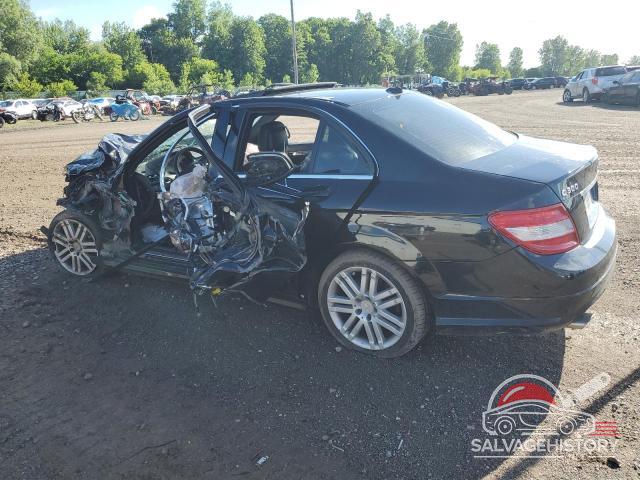 WDDGF81X59F311950 2009 MERCEDES-BENZ C-CLASS photo no. 2