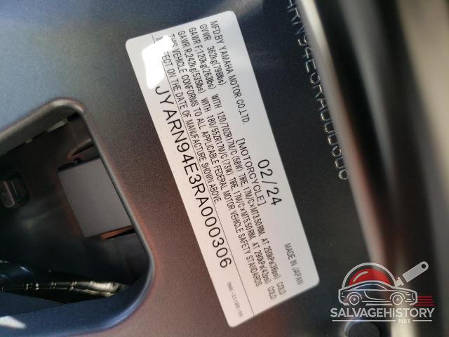 JYARN94E3RA000306 2024 YAMAHA MT09 photo no. 9