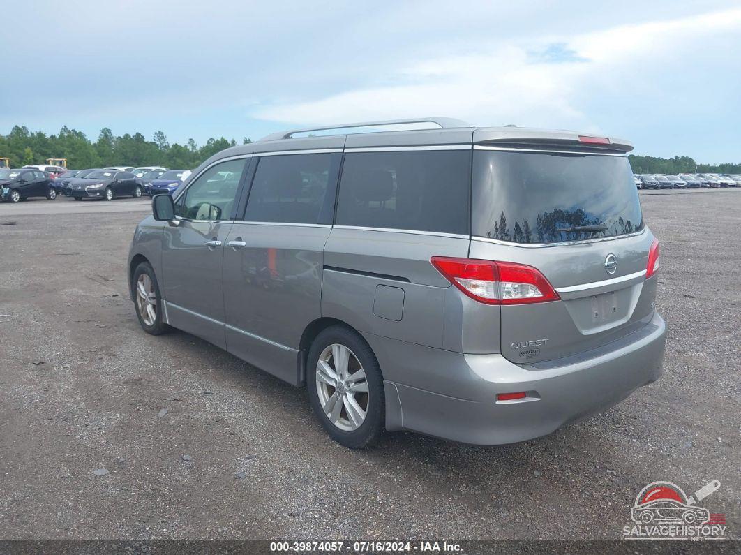 JN8AE2KP9C9046829 2012 NISSAN QUEST photo no. 3