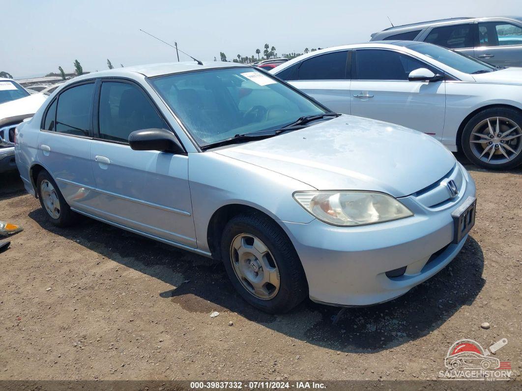 JHMES96615S026262 2005 HONDA CIVIC photo no. 21