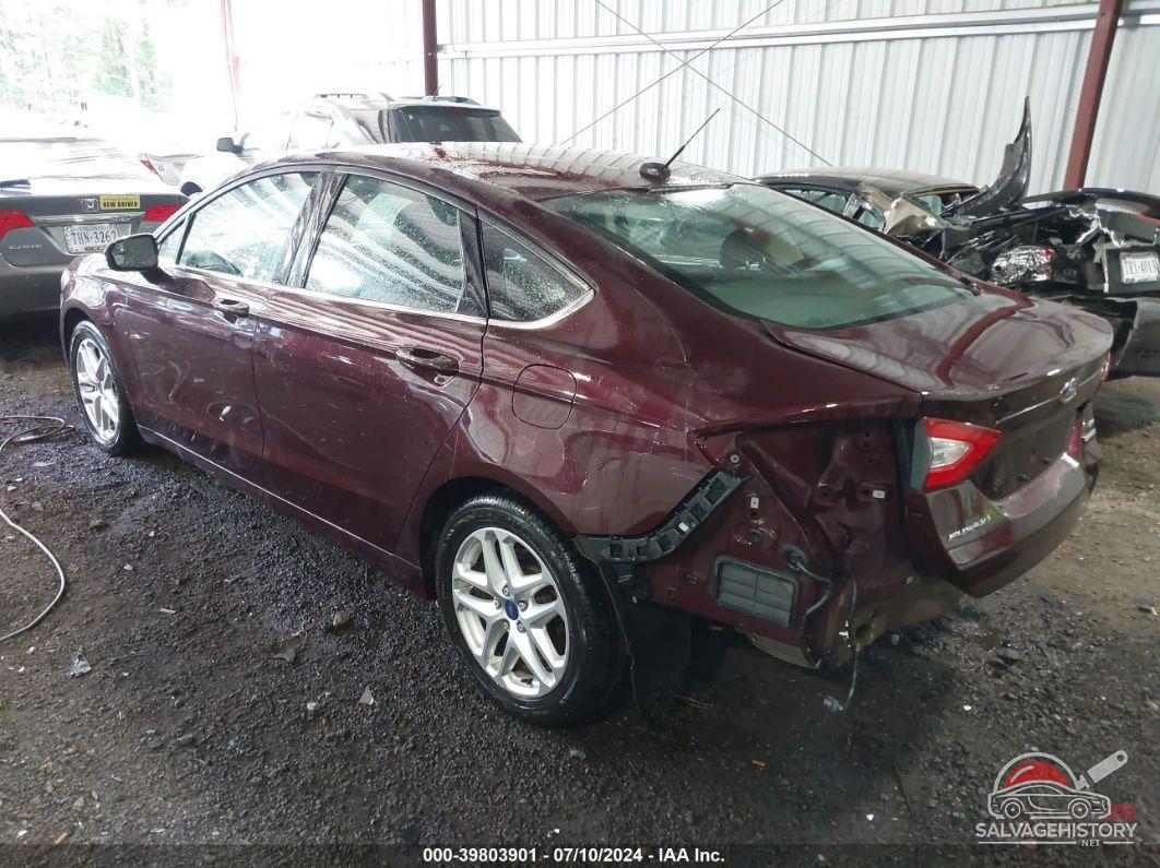 3FA6P0HRXDR225479 2013 FORD FUSION photo no. 3