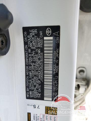 JTDKB20U563180004 2006 TOYOTA PRIUS photo no. 12