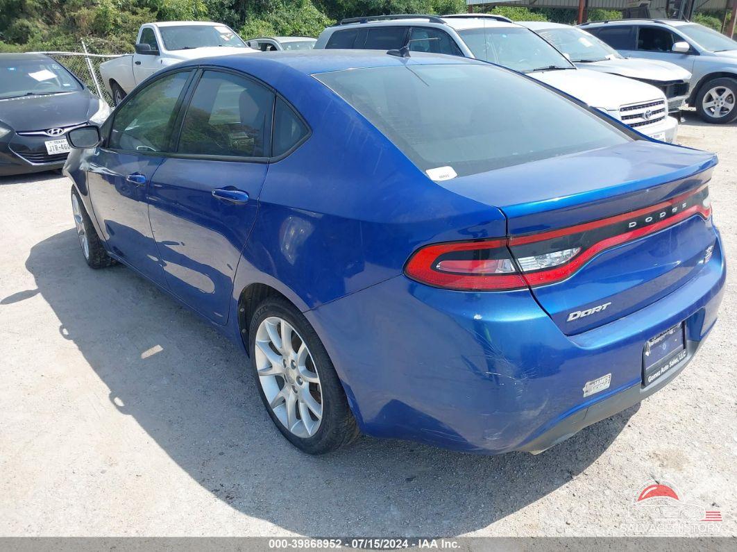 1C3CDFBH8DD148150 2013 DODGE DART photo no. 3