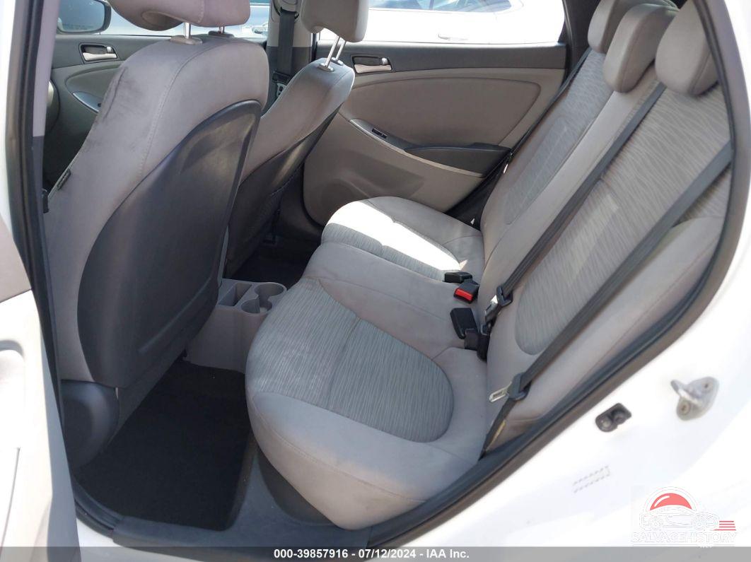 KMHCT4AE7GU084581 2016 HYUNDAI ACCENT photo no. 8