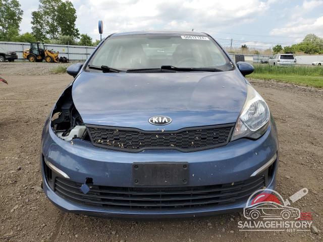KNADM4A35G6674946 2016 KIA RIO photo no. 5