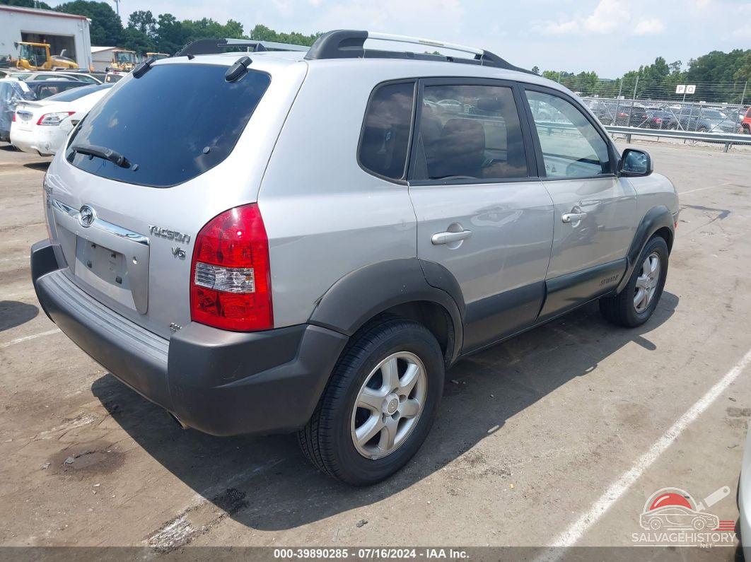 KM8JN72D95U138839 2005 HYUNDAI TUCSON photo no. 4