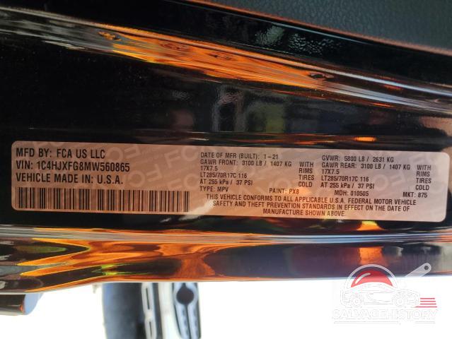 1C4HJXFG8MW560865 2021 JEEP WRANGLER photo no. 13