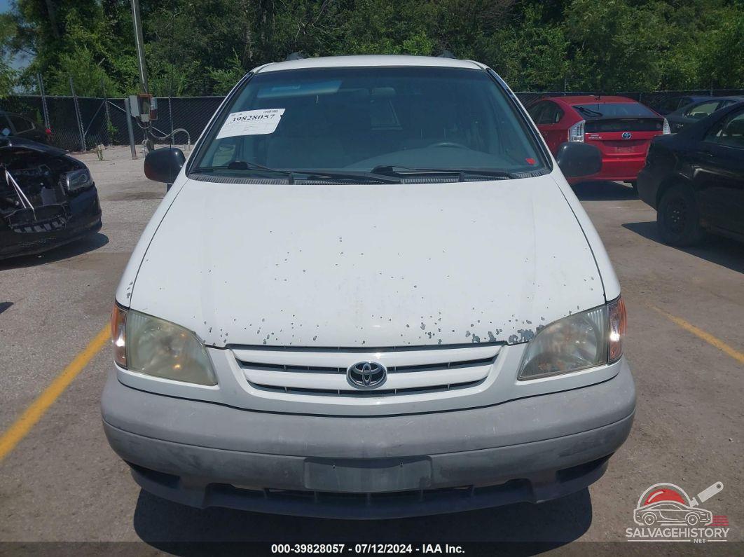 4T3ZF19C62U469813 2002 TOYOTA SIENNA photo no. 6