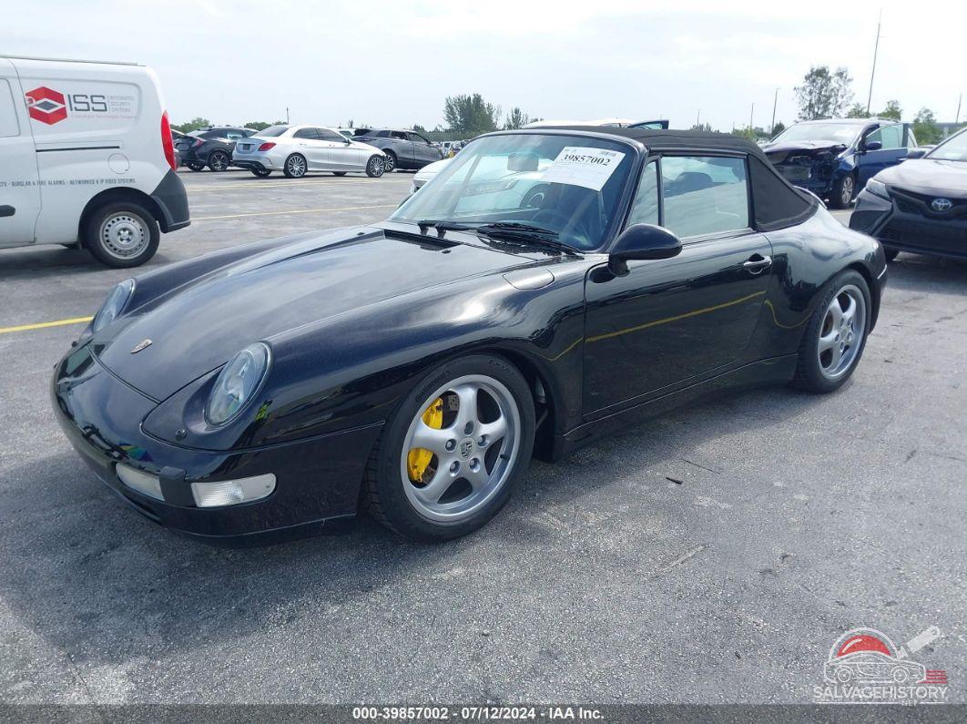 WP0CA2997SS342575 1995 PORSCHE 911 photo no. 2