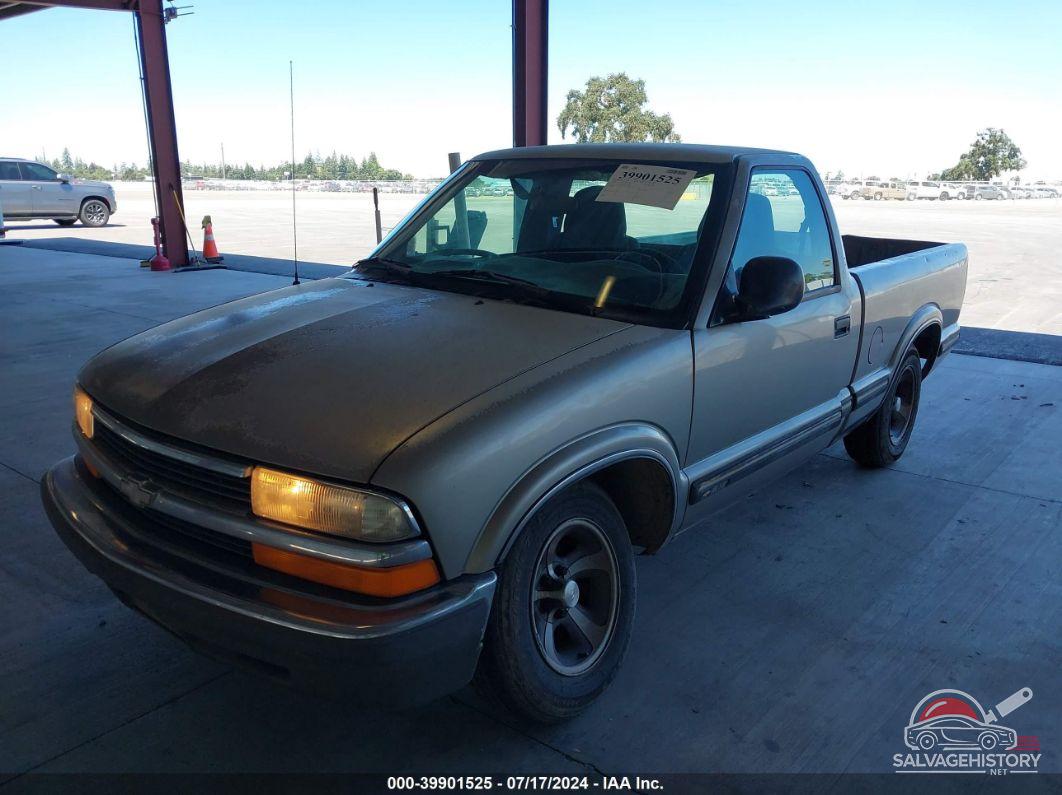 1GCCS144XWK134604 1998 CHEVROLET S-10 photo no. 2