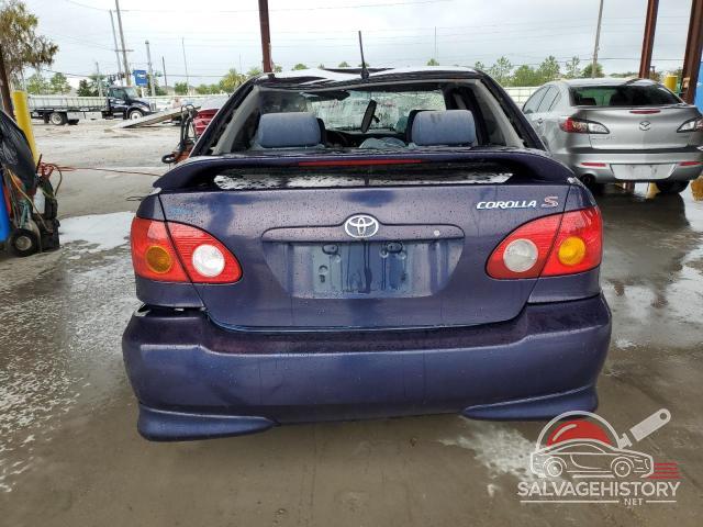 1NXBR32E03Z112153 2003 TOYOTA COROLLA photo no. 6