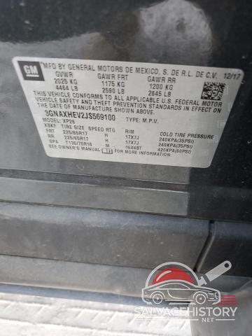 3GNAXHEV2JS569100 2018 CHEVROLET EQUINOX photo no. 13