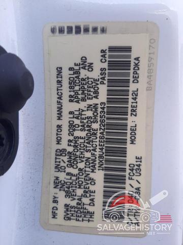 1NXBU4EE6AZ265343 2010 TOYOTA COROLLA photo no. 13